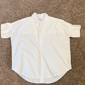 Madewell Classic White women’s Shirt